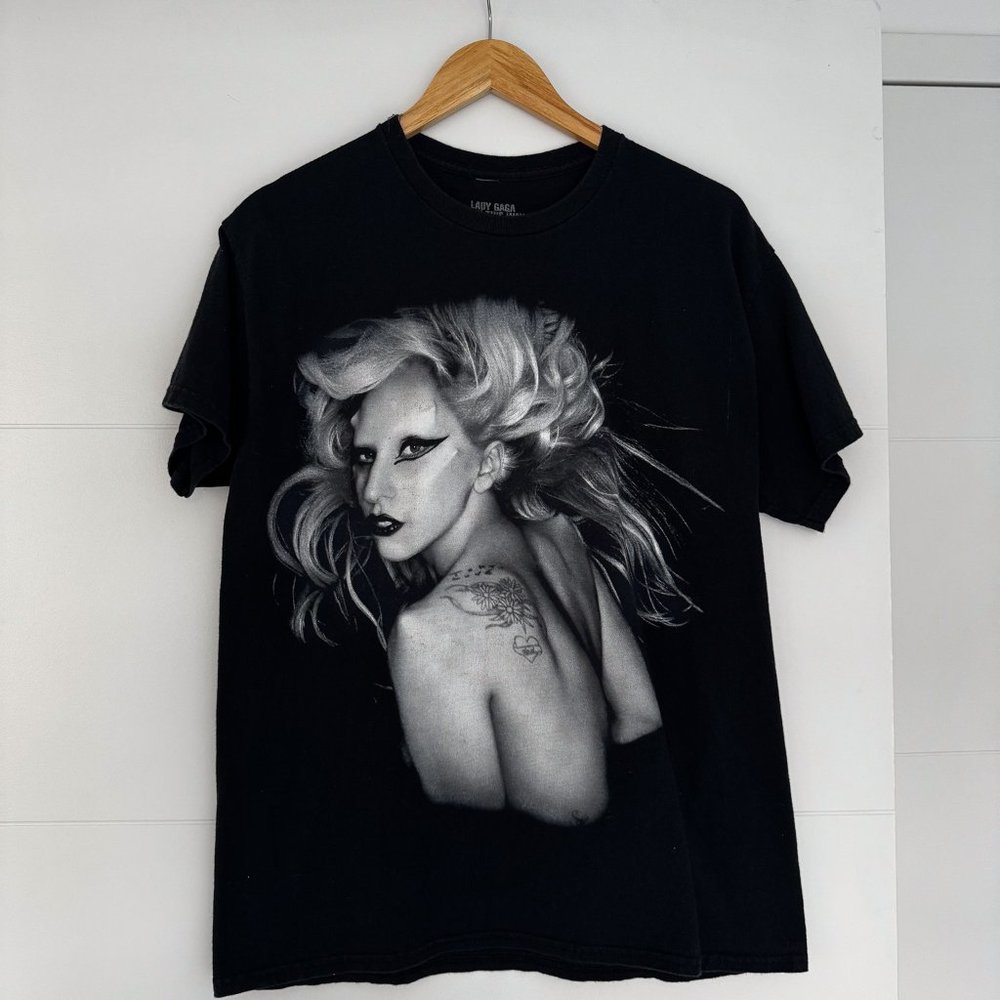 Urban Outfitters x Lady Gaga Exclusive Born This Way 10th Anniversary Tee Sz L